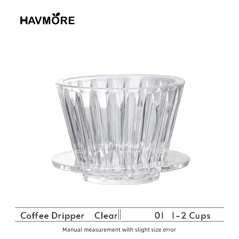 Crystal Eye Wave Coffee Dripper Set Professional 12 Cup Pour Over Kit With 50 Precision Filter Pap 7
