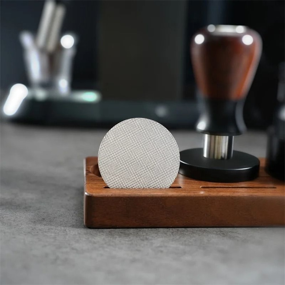 ProGrade 316 Stainless Steel Espresso Puck Screen Reusable Metal Filter For 51535585mm Portafilter 4