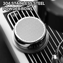 universal stainless steel coffee filter basket – professional 51/54/58mm bottomless portafilter bowl