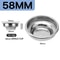 Universal Stainless Steel Coffee Filter Basket Professional 515458mm Bottomless Portafilter Bowl 11