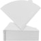 Premium Conical Coffee Filter Papers 100pcs Professional Natural Wood Fiber Filters For Manual Bre 4