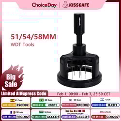 alikisscafe adjustable wdt tool – professional espresso needle distributor for 51/54/58mm portafilters