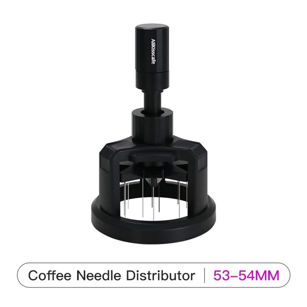 ALIKISSCAFE Adjustable WDT Tool Professional Espresso Needle Distributor For 515458mm Portafilters 7