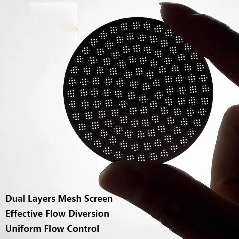 UltraThin 58mm Espresso Puck Screen 003 In Professional Stainless Steel Reusable Filter For Bottom 1