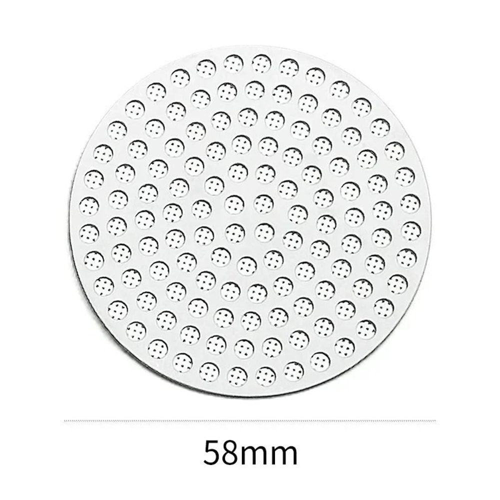UltraThin 58mm Espresso Puck Screen 003 In Professional Stainless Steel Reusable Filter For Bottom 6