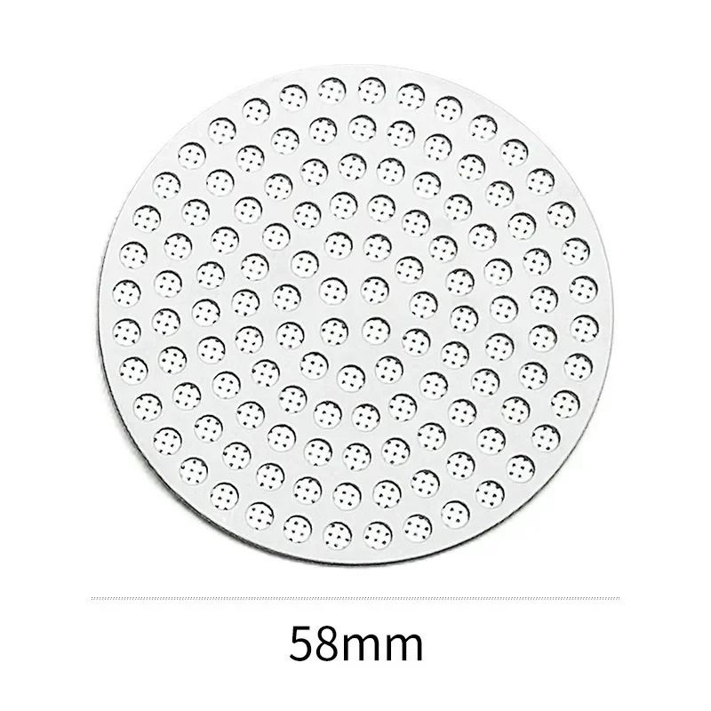UltraThin 58mm Espresso Puck Screen 003 In Professional Stainless Steel Reusable Filter For Bottom 6