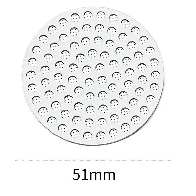 UltraThin 58mm Espresso Puck Screen 003 In Professional Stainless Steel Reusable Filter For Bottom 7