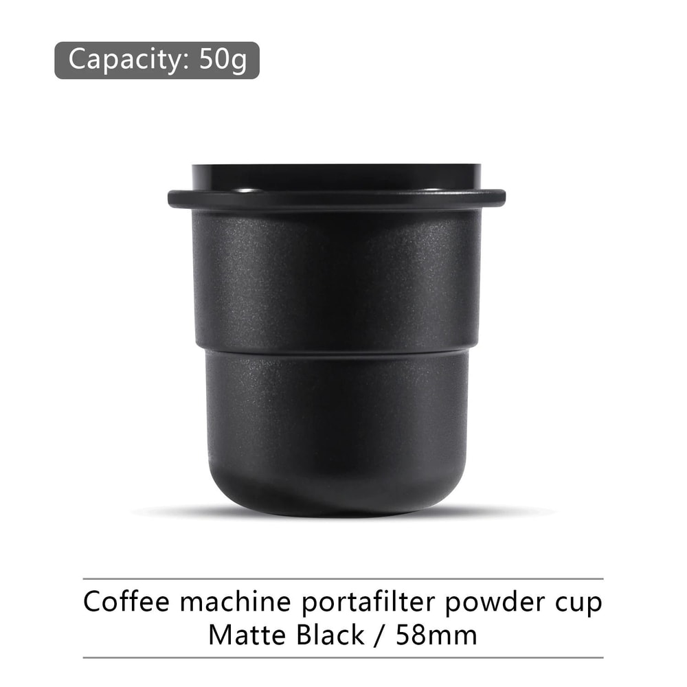 Professional 58mm Espresso Dosing Cup Precision Portafilter Powder Cup For Barista Extraction 6