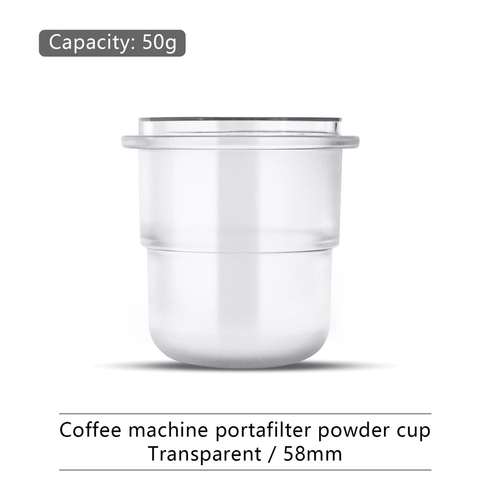 Professional 58mm Espresso Dosing Cup Precision Portafilter Powder Cup For Barista Extraction 7