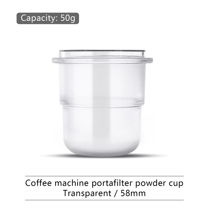 Professional 58mm Espresso Dosing Cup Precision Portafilter Powder Cup For Barista Extraction 7