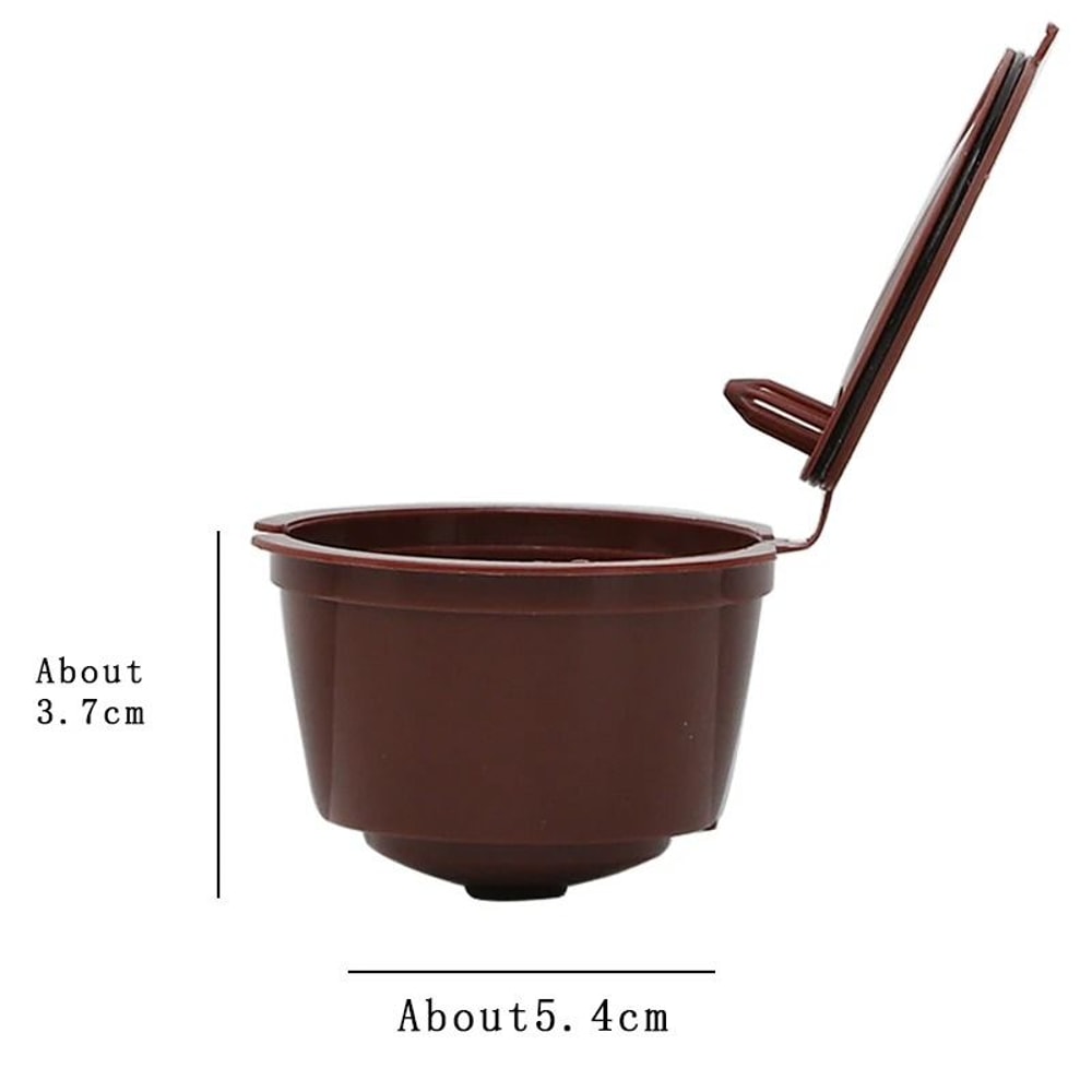 Universal Refillable Coffee Capsule Pods Professional Reusable Filter Cups For Nescafe Dolce Gusto 4