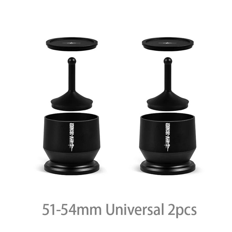 MHW3BOMBER Espresso Dosing Cup Stirrer Set Professional Aluminum Alloy Funnel For 5154mm 58mm Po 9