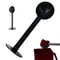DualFunction Coffee Measuring Scoop Tamper Professional 2in1 Espresso Tamping Spoon 0
