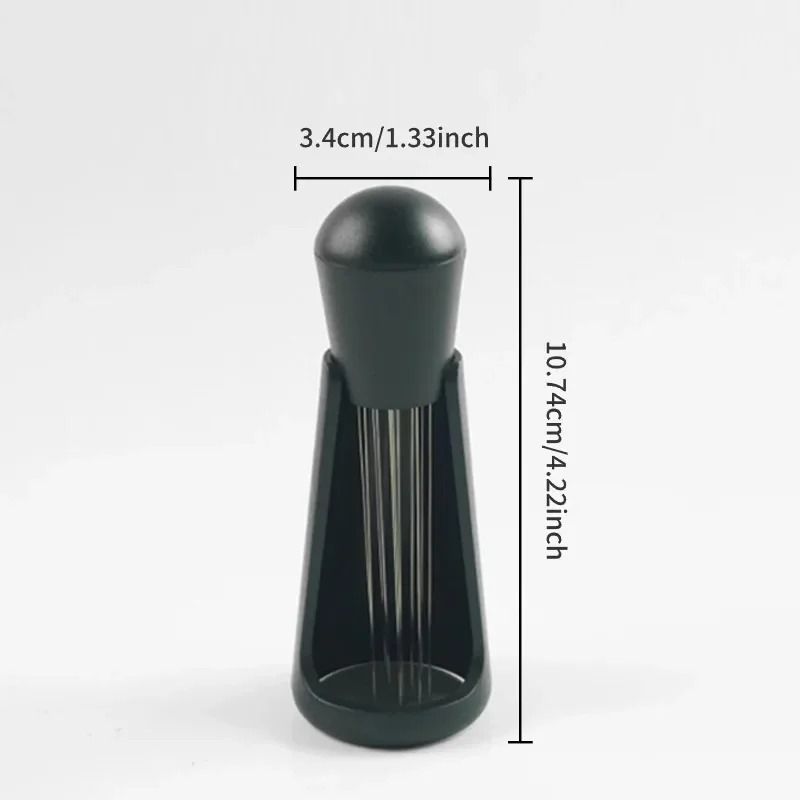 Professional WoodHandled WDT Tool Precision Espresso Needle Distributor For Barista Extraction 5