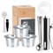 ICafilas Stainless Steel Reusable Capsules Professional Refillable Pods For Cafissimo KFee Caffita 0