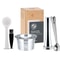 ICafilas Stainless Steel Reusable Capsules Professional Refillable Pods For Cafissimo KFee Caffita 16