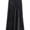 Mooyufon Vintage Satin HighWaist Long Skirt Spring 2024 Chic Bow Decoration HLine Skirt 2
