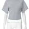 Premium Pure Cotton Crew Neck Pullover Womens LooseFit WaistDefining Cropped Top With Exposed Nave 6