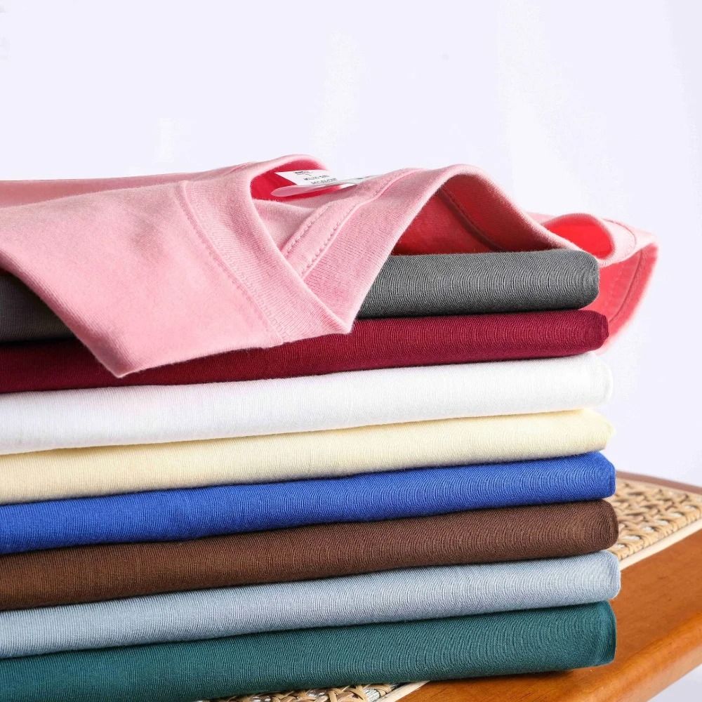 Premium 100 Cotton Unisex TShirt Professional LooseFit ShortSleeved Casual Basic Top 2