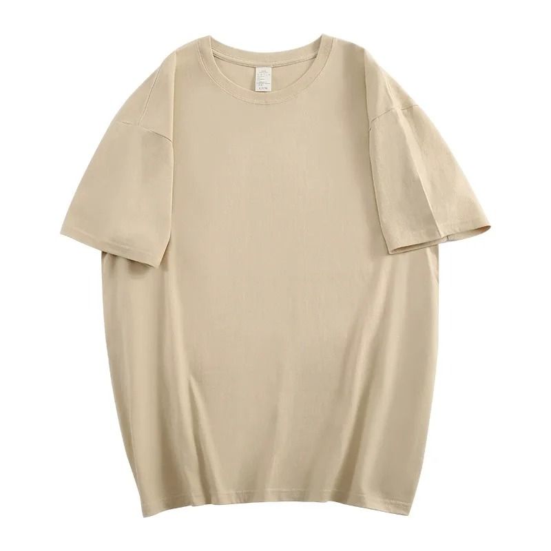 Premium 100 Cotton Unisex TShirt Professional LooseFit ShortSleeved Casual Basic Top 9