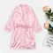 Striped Satin Silk Sleepwear Set Professional LongSleeve Nightdress Lingerie Robe For Women 3