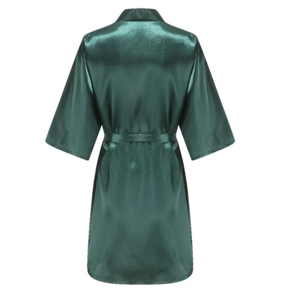 Wedding Party Team Bride Robe Professional Satin Kimono Pajamas Bridesmaid Bathrobe SP2000 11