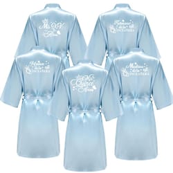 princess quinceanera birthday party robe – professional silkly nightgown & mis xv sweet 15 bathrobe