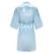 Princess Quinceanera Birthday Party Robe Professional Silkly Nightgown Mis XV Sweet 15 Bathrobe 5
