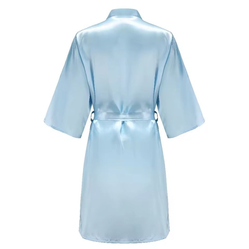 Princess Quinceanera Birthday Party Robe Professional Silkly Nightgown Mis XV Sweet 15 Bathrobe 17