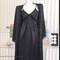 Sexy Lace Trim Female Long Robe Set Professional Satin Suspender Nightdress Casual Summer Bathrob 9