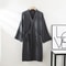Thin Cotton Yarn Kimono Robes Professional Couples Bathrobe Breathable Tied Cardigan Sleepwear 9