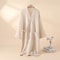 Thin Cotton Yarn Kimono Robes Professional Couples Bathrobe Breathable Tied Cardigan Sleepwear 2
