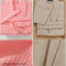 100 Cotton Couple Waffle Robe Professional Kimono Bathrobe Casual Summer Loungewear 4
