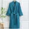 100 Cotton Couple Waffle Robe Professional Kimono Bathrobe Casual Summer Loungewear 9