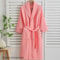 100 Cotton Couple Waffle Robe Professional Kimono Bathrobe Casual Summer Loungewear 10