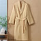 100 Cotton Couple Waffle Robe Professional Kimono Bathrobe Casual Summer Loungewear 11