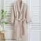100 Cotton Couple Waffle Robe Professional Kimono Bathrobe Casual Summer Loungewear 7