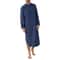 Mens ButtonDown Stand Collar Robe Professional Long Sleeve Nightgown Fashionable Loose Home Wear 2