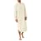 Mens ButtonDown Stand Collar Robe Professional Long Sleeve Nightgown Fashionable Loose Home Wear 4