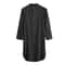 Mens ButtonDown Stand Collar Robe Professional Long Sleeve Nightgown Fashionable Loose Home Wear 7