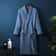 Premium Cotton Terry Waffle Robe Professional Thin Morning Gown HotelGrade Couples Bathrobe 16
