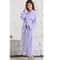 Winter Coral Fleece Long Robe Professional Thickened Flannel Kimono Warm Casual Homewear 12