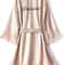 Rose Gold Bridesmaid Bride Robe Professional Satin Lace Bridal Dressing Gown Bachelorette Pajama 4