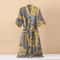 Fashionable Printed Cotton Kimono Robe Professional Thin SpringSummer Absorbent Home Wear 3