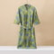 Fashionable Printed Cotton Kimono Robe Professional Thin SpringSummer Absorbent Home Wear 13