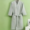 Premium Cotton Waffle Bathrobe Professional QuickDrying Design For Women Men Couples 8