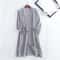 Japanese Cotton Crepe Kimono Robe Professional Couples Bathrobe Breathable SpringAutumn Sleepwear 8