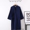 Japanese Cotton Crepe Kimono Robe Professional Couples Bathrobe Breathable SpringAutumn Sleepwear 16