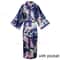 Luxurious Long Satin Kimono Robe Professional Bride Bridesmaid Dressing Gown With Pockets 10