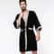 Mens Womens Cotton Waffle Kimono Robe Professional Couples Sauna Yukata Casual Home Wear 1